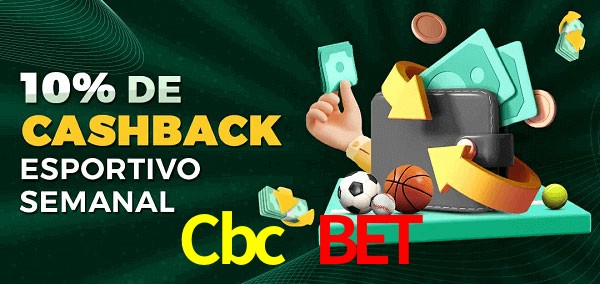 10% de bônus de cashback na Cbc Bet